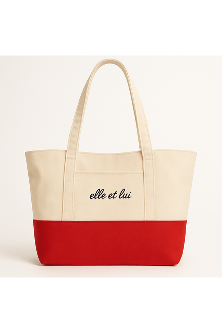 tote bag vermelho